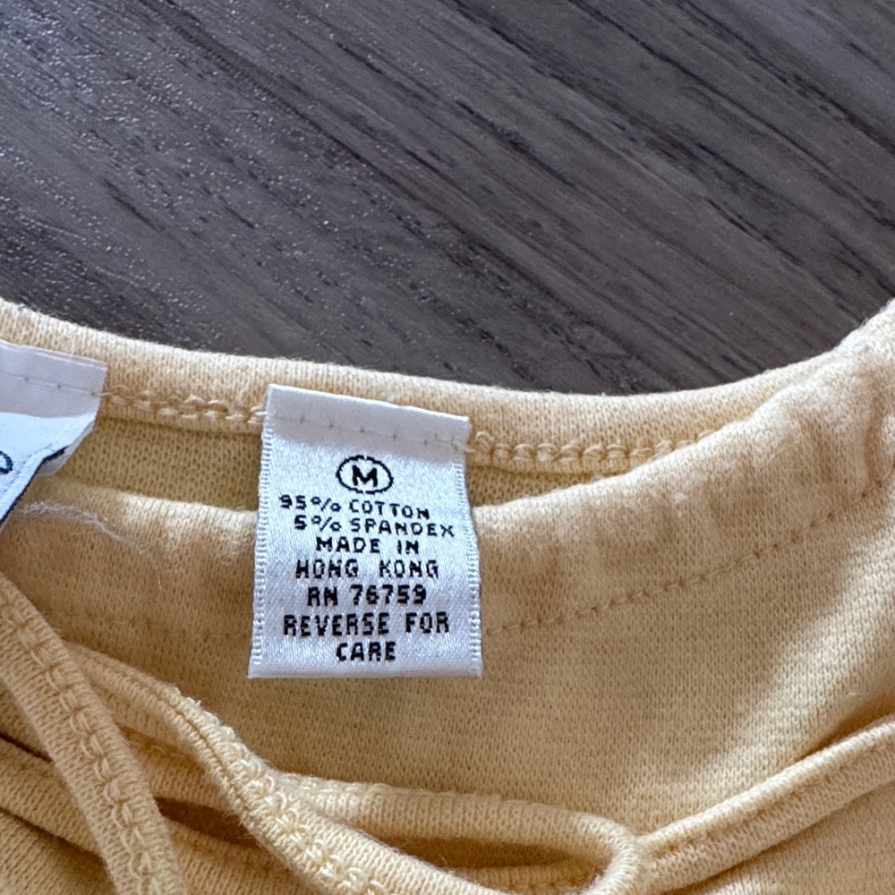 Yellow tank top bundle - Picture 8 of 8